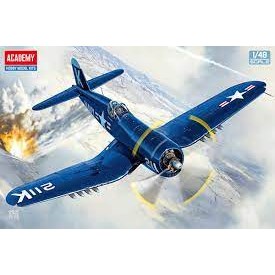 โมเดลเครื่องบิน Academy Model 1/48 AC12353 VOUGHT F4U-4 CORSAIR - BATTLE OF JANGJIN RESERVOIR