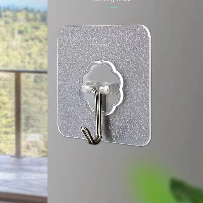 【จัดส่งจากกทม🚚】พร้อมส่ง! ตะขอแขวนติดผนัง ตะขอแปะผนัง ตะขออเนกประสงค์ ติดกำแพง ติดเพดาน ตะขอแขวน ตะขอแขวนติดผนัง