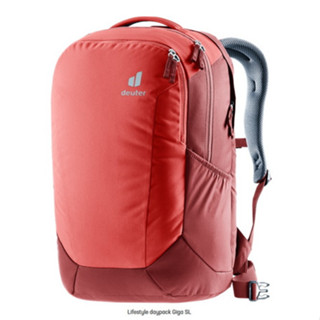 เป้ deuter รุ่น Giga SL โลโก้ใหม่ ปี 2023 สีแดง Currant Redwood , สีดำ Black