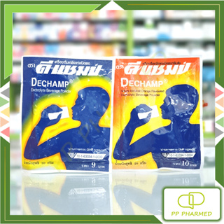 Dechamp ดีแชมป์ เครื่องดื่มเกลือแร่ชนิดผง Electrolyte Beverage ซอง 20g