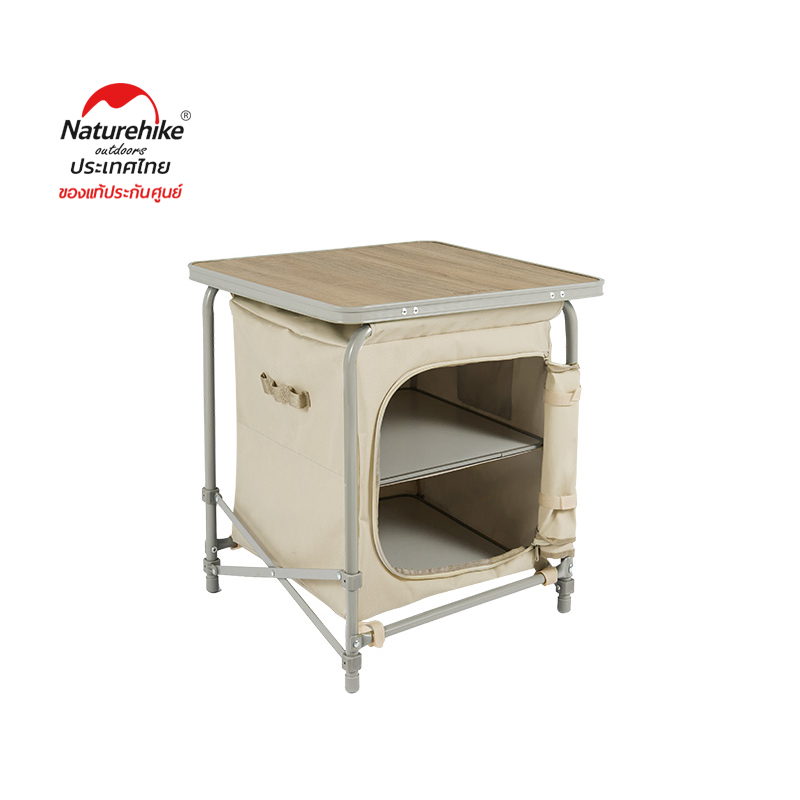 Naturehike Thailand โต๊ะเครื่องครัวแคมป์ปิ้ง MINI MINI outdoor folding shelf