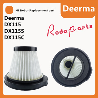 สำหรับ Xiaomi Deerma DX115 DX115S DX115C ตัวกรอง Hepa แบบพกพาเครื่องดูดฝุ่นแบบมือจับอุปกรณ์เสริมอะไหล่