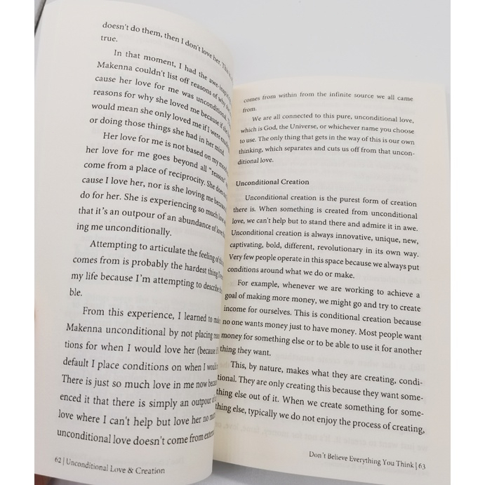 【หนังสือภาษาอังกฤษ】Don't Believe Everything You Think （book is thin）by Joseph Nguyen English book หนังสือพัฒนาตนเอง