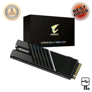 1 TB SSD M.2 PCIe 4.0 GIGABYTE AORUS 7000s (AG70S1TB) NVMe ฮาร์ดดิส ฮาร์ดดิสก์ ประกัน 5Y