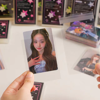 ซองใสใส่การ์ด ซองHologram ซองการ์ด ซองกันฝุ่น hisocute 50ซอง/ห่อ (AB)