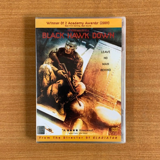 DVD : Black Hawk Down (2001) ยุทธการฝ่ารหัสทมิฬ [มือ 1] Ridley Scott / Josh Hartnett ดีวีดี หนัง แผ่นแท้ ตรงปก