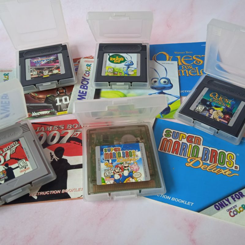 Gameboy Color ตลับแท้ USA พร้อมคู่มือ instruction booklet เกมมือสอง nintendo zacc_sales