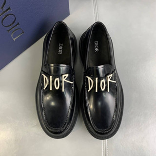 🔥ผ่อนได้🔥รองเท้า Dior&amp;Shawn Signature Elegant Variation Loafer Size 39- 44 งาน Original อุปกรณ์ : Full Box Set