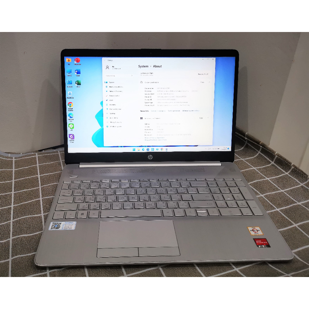 Notebook Hp 15s-gr0511AU **สินค้ามือ2 สภาพดี