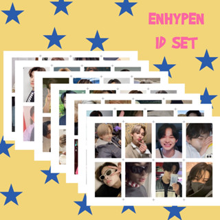 🧩รูปติดบัตรEnhypen setแยกเมมเบอร์ (id photo) มีครบทุกเมมเบอร์🫧