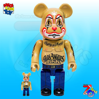 (ของแท้) Bearbrick Mister Cartoon X Kong 400%+100% แบร์บริค Be@rbrick by Medicom Toy ของใหม่ มือ 1