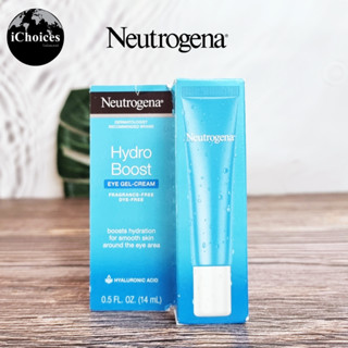 [Neutrogena] Hydro Boost Eye Gel-Cream, 14 ml นูโทรจีนา ไฮโดร บูสท์ อายเจล-ครีม บำรุงรอบดวงตา