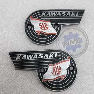 kawasaki tank logo โลโก้ข้างถังน้ำมัน kawasaki b1-125