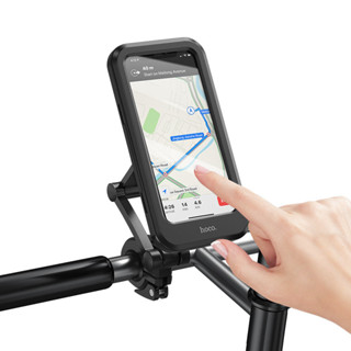 ที่จับมือถือติดมอเตอร์ไซค์กันน้ำ Hoco Bicycle motorcycle holder “CA101 Rider” waterproof มาใหม่