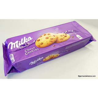 Milka Choco Cookies คุกกี้ช็อกโกเเลตชิพ 1 เเพคมี 12 ชิ้น