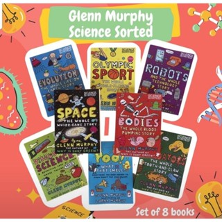 หนังสือชุด Glenn Murphy’s Science Sorted ชุด 8 เล่ม หนังสือความรู้วิทยาศาสตร์ ภาษาอังกฤษ สำหรับเด็ก