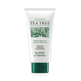 TEA TREE Oil Control Facial Foam ผลิตภัณฑ์ทำความสะอาดผิวหน้า 140g