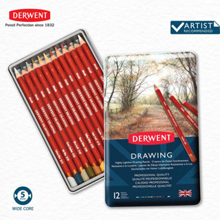 ดินสอ Derwent Drawing ชุด 12 สี และ 24 สี