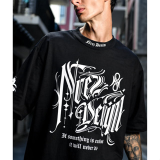 เสื้อยืด Nrez Denim Tattoo Tee