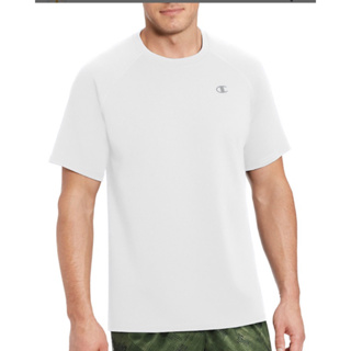 CHAMPION Mens Crew Neck Classic Sport T-Shirt Athletic wear เสื้อยืด คอกลม ออกกำลังกายผู้ชาย แชมป์เปี้ยน