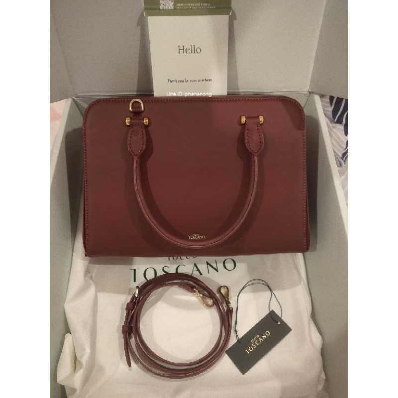 Tocco Toscano IDUNA SATCHEL สี Wine