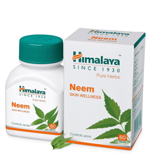 Himalaya Neem Tablet ลดสิว ผิวใส บำรุงผิวพรรณ หมดอายุ 02/2024