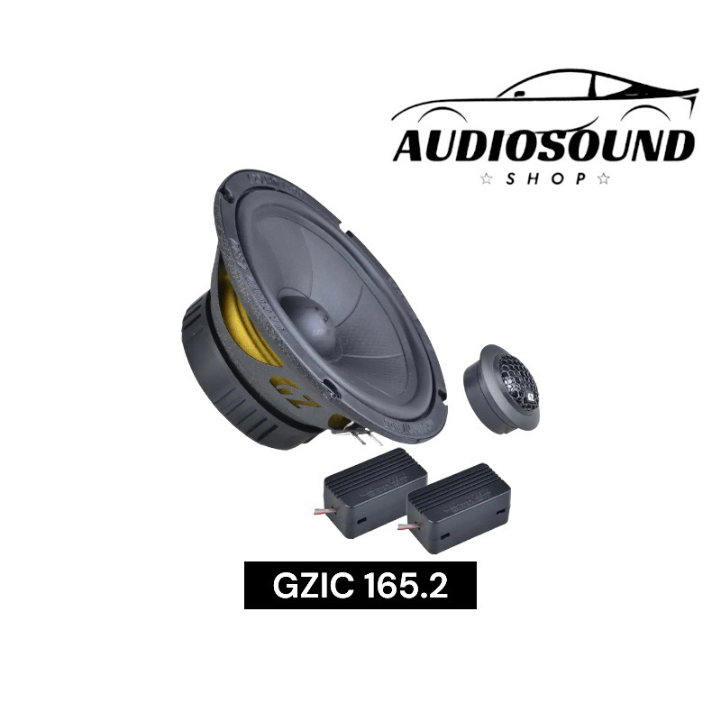 ลำโพง GROUND ZERO GZIC 165.2 165 mm / 6.5″ 2-way component speaker system