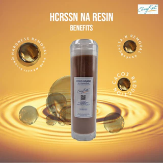 EasyKet ™ Ion Exchange Resin Filter ไส้กรองเรซิ่น ขนาด 2.5 x 10 นิ้ว บรรจุเรซิ่น DuPont ™ TapTec ™ HCRSSN Na