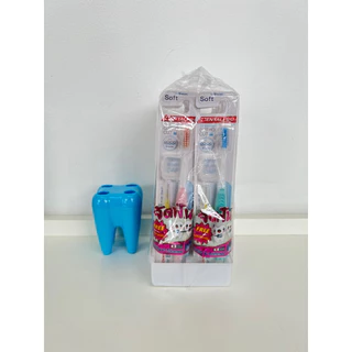 (โหล) แปรงจัดฟัน Dentalpro คละสี 12 ชิ้น