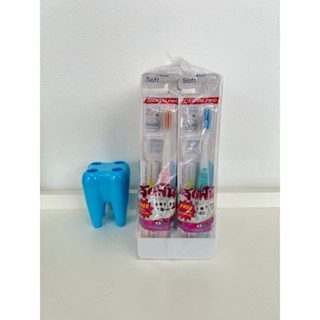 (โหล) แปรงจัดฟัน Dentalpro คละสี 12 ชิ้น