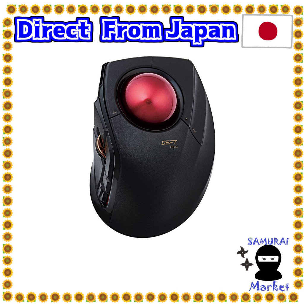 【Direct From Japan】Elecom M-Dpt1Mrxbk เมาส์ไร้สายบลูทูธขนาดกลาง 8