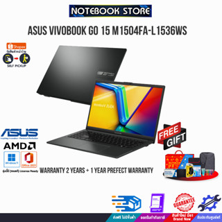 [แลกซื้อKB216/MS116]ASUS VIVOBOOK GO 15 M1504FA-L1536WS/R5 7520U/ประกัน2Y+อุบัติเหตุ1Y/BY NOTEBOOK STORE