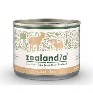 อาหารเปียกแมวเกรดพรีเมี่ยม Zealandia Goat Pâté Wet Cat Food 185g จากประเทศนิวซีแลนด์