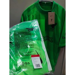 เสื้อโกล์ ฤดูกาล 2021/22 สีเขียว เกรดแฟนบอล