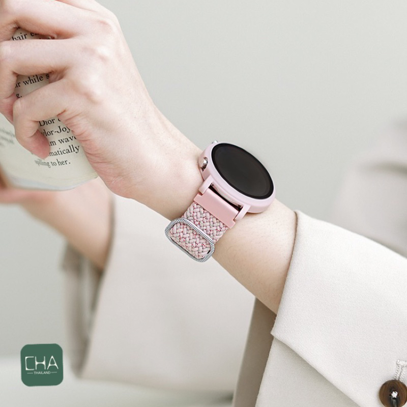 สายนาฬิกา เเบบยืด สําหรับ Amazfit Bip 3 pro Bip u pro Huami 20mm สาย 20mm GTS4 mini สายนา 20มม - รูปที่ 3