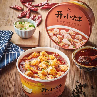 🥟เกี๊ยวหม่าล่า เกี๊ยวน้ำเซียวจ้าน หอม อร่อย เข้มข้น 36g 开小灶小馄饨