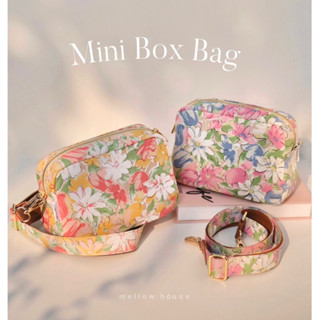 minibox bag กระเป๋าสะพายข้างทรงกล่อง