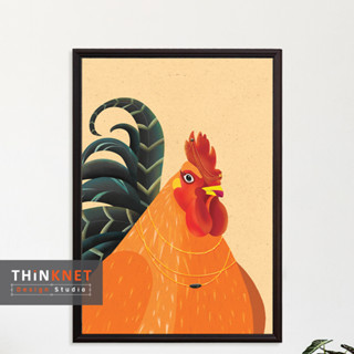 กรอบภาพ 12 นักษัตร: ระกา (ไก่) 12 Chinese Zodiac Signs: Rooster