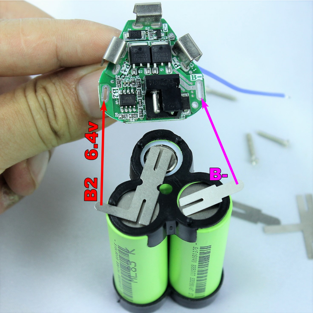 เคสแบตเตอรี่ 12v.  แบตเครื่องมือช่าง เครื่องมือไร้สาย Li-Ion Battery ราคา ถูกที่สุด ดีลบีเคเค แกลเลอรีภาพที่ 4