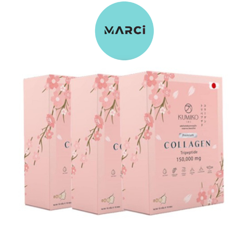 คูมิโกะ คอลลาเจน Kumiko Collagen บำรุงผิวเนียน กระจ่างใส [3 กล่อง]