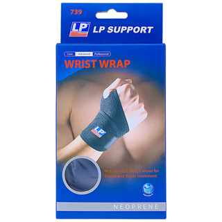 LP SUPPORT 739 ผู้ชาย/ผู้หญิง ที่รัดข้อมือ ซัพพอร์ท พยุง รัด กล้ามเนื้อ บาดเจ็บ WRIST WRAP