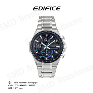 CASIO EDIFICE นาฬิกาข้อมือ รุ่น Solar Powered Chronograph Code: EQS-920DB-1BVUDF