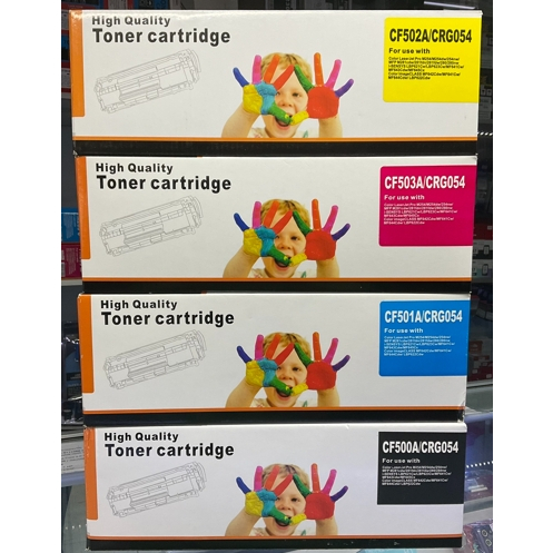 High Quality Toner Cartridge ใช้กับรุ่น CF501A ,CF500X ,CF501X, CF502X ,CF503X HP 202X &amp; HP 202A, CF500A, CF501A, CF502A