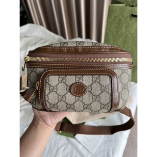 🤩🤩คาดอก USED Like new GUCCIBelt bag ปลายปี22 Full set no rec.