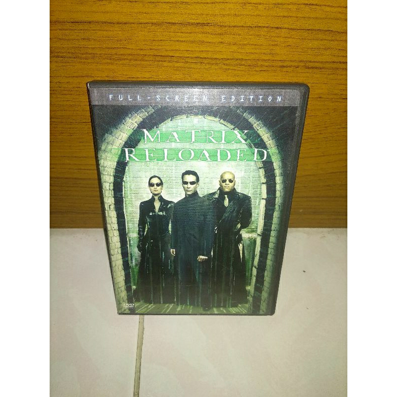 Dvd แผ่นแท้ The matrix reloaded โซนนอก