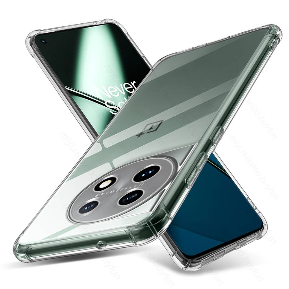 OnePlus 12/OnePlus 12R/OnePlus Ace 3/OnePlus 11R 5Gเคสใสกันกระแทกแบบคลุมกล้องOnePlus Ace2/OnePlus Ace 2Pro/OnePlus 11 5G - รูปที่ 3