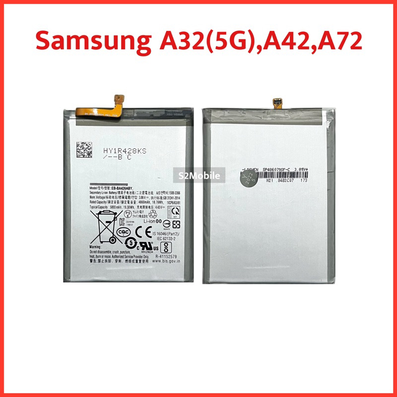 แบตเตอรี่ Samsung Galaxy A32(5G),A42,A72 (Model:EB:BA426ABY)