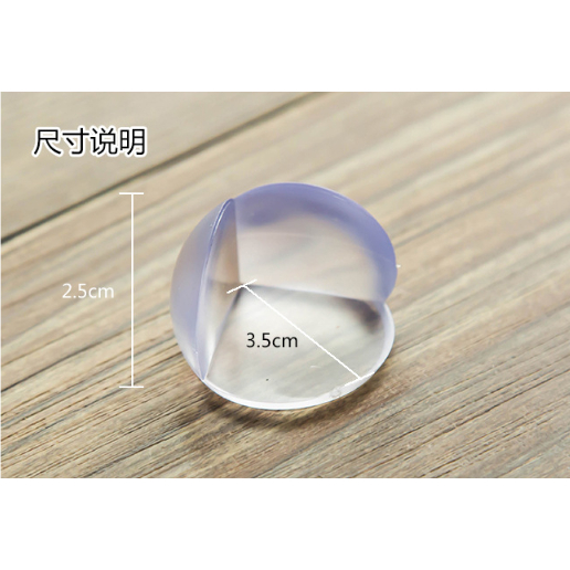 ซิลิโคนป้องกันมุมโต๊ะ มุม L สีใส มุมกันกรกันต์ชน กันกระแทกมุม - รูปที่ 4