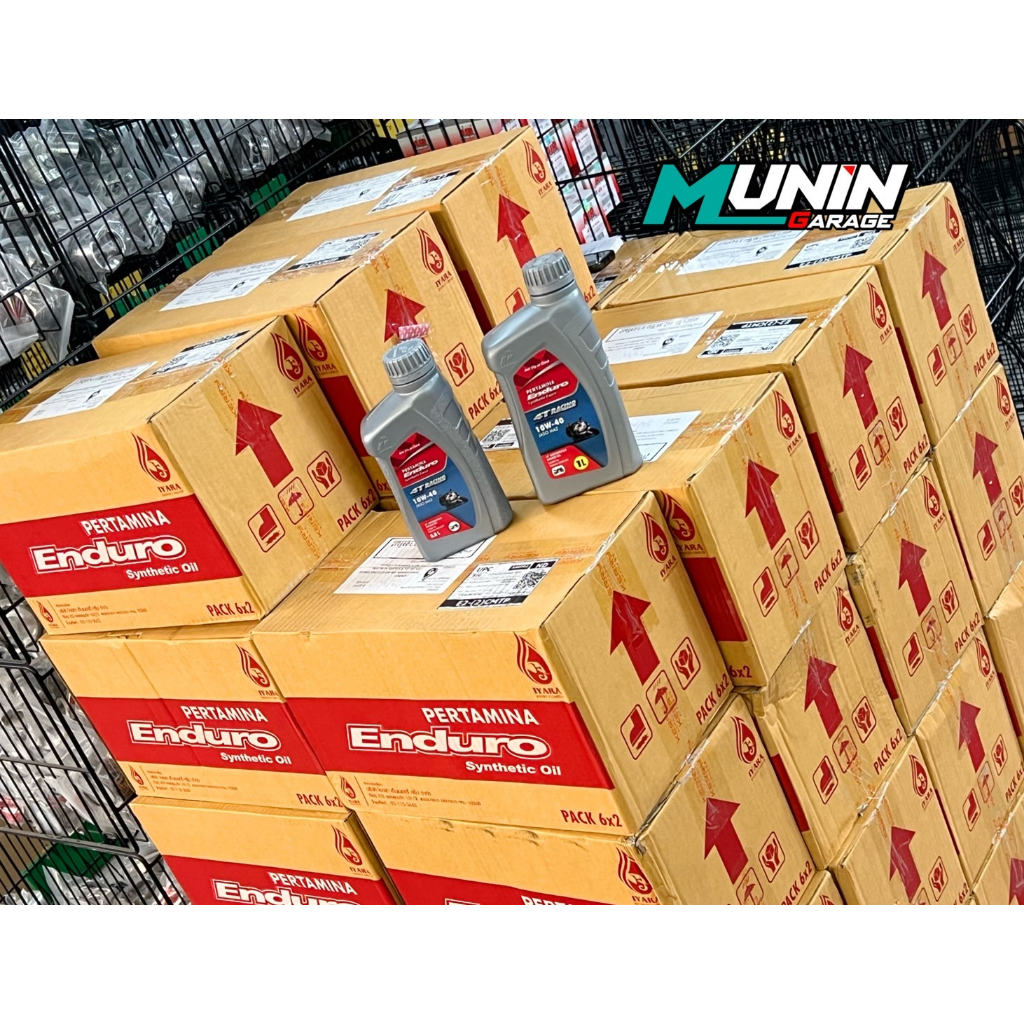 น้ำมันเครื่องเอ็นดูโร่Enduro Synthetic Foce 10w-40 jaso ma2 Racing 0.8และ1ลิตร