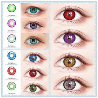 {COD}EYESHARE BELLA SERI คอนแทคเลนส์คอสเพลย์  1 คู่ คอนแทคเลนส์เทา COSPLAY/ANIME EYES คอนแทคเลนส์คอสเพลย์พร้อมส่ง